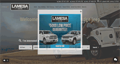 Desktop Screenshot of lamesadodge.com